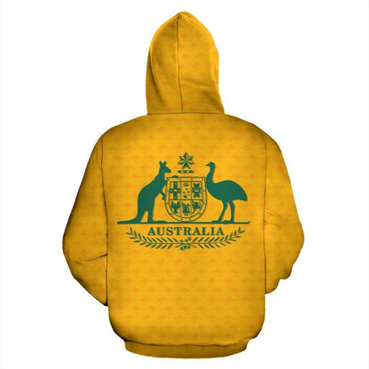 Australia Day - Proud To Be Aussie Pullover Hoodie -NNK1490-Apparel-PL8386-Hoodie-S-Vibe Cosy™