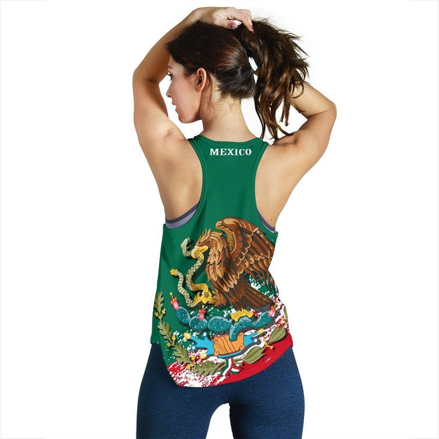 Mexico Special Women's Racerback Tank A7-Apparel-Phaethon-Tank Top-S-Vibe Cosy™