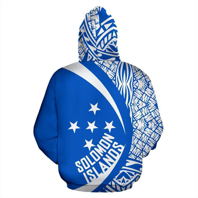 Solomon Islands Polynesian Hoodie - Circle Style 06 - J4-Apparel-Phaethon-Hoodie-S-Vibe Cosy™