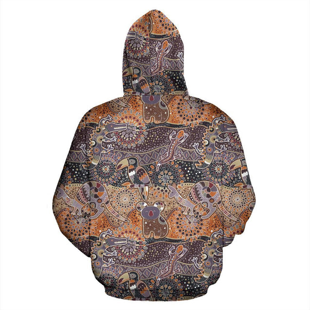 Australia Aboriginal™ Hoodie-NNK1494-Apparel-PL8386-Hoodie-S-Vibe Cosy™