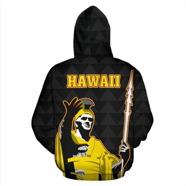 Hawaiian King Guardian Hoodie - AH - J1-Apparel-Phaethon-Hoodie-S-Vibe Cosy™