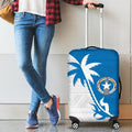 Northern Mariana Islands Coconut Tree Luggage Covers-LUGGAGE COVERS-LoveTheWorld-Luggage Covers - .-Small 18-22 in / 45-55 cm-Vibe Cosy™