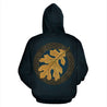 Oak Leaf Viking All Over Zip-Up Hoodie - BN09-ALL OVER PRINT ZIP HOODIES (P)-HP Arts-Zip-Up Hoodie-S-Vibe Cosy™