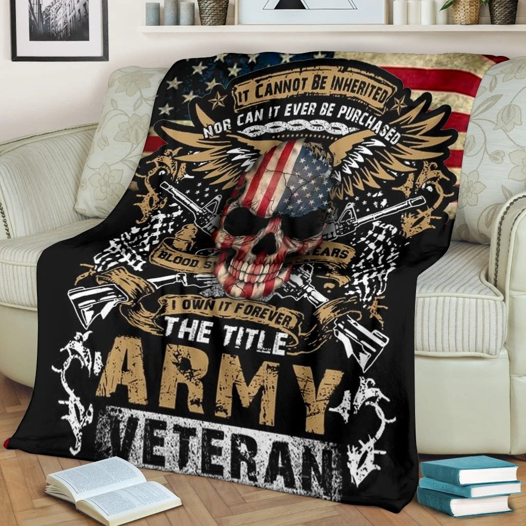 The Army Veteran United State Soft and Warm Blanket