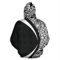 Polynesian Basic White Hoodie - Circle Style - AH-ALL OVER PRINT HOODIES (P)-Phaethon-Hoodie-S-Vibe Cosy™