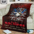 US Army 3D All Over Printed Blanket