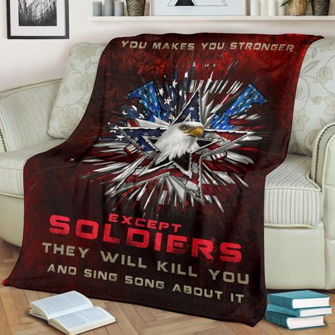 US Army 3D All Over Printed Blanket