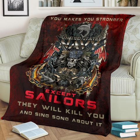 US Navy 3D All Over Printed Blanket
