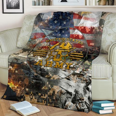 US Army 3D All Over Printed Blanket