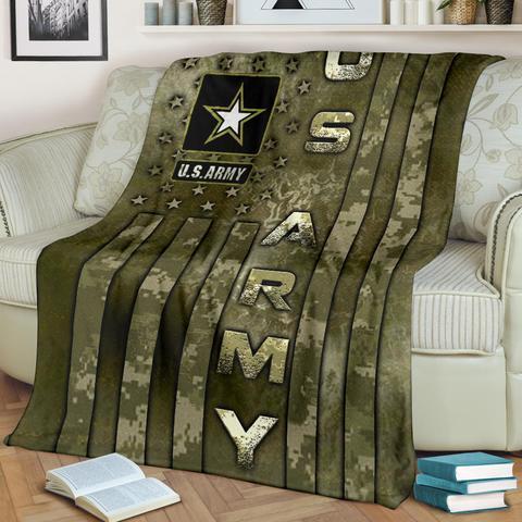 US Army 3D All Over Printed Blanket