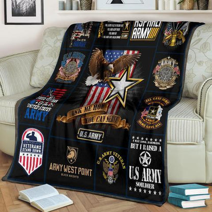 US Army 3D All Over Printed Blanket