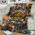 US Army 3D All Over Printed Blanket