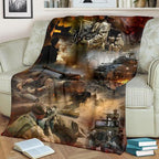 US Army 3D All Over Printed Blanket