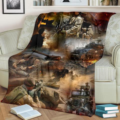 US Army 3D All Over Printed Blanket