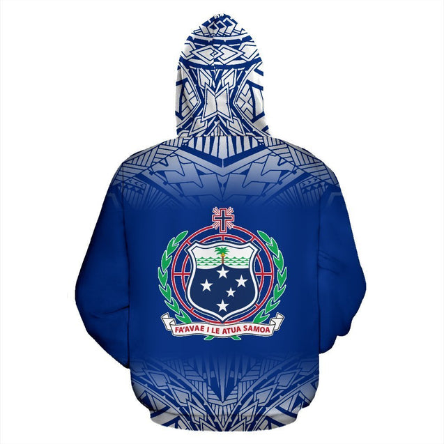 Samoa Polynesian All Over Hoodie - Fog Version-ALL OVER PRINT HOODIES (P)-Phaethon-Zip-up Hoodie-5XL-Vibe Cosy™