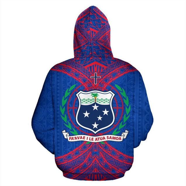 Samoa Polynesian Hoodie - New Style-ALL OVER PRINT HOODIES (P)-Phaethon-Zip-up Hoodie-5XL-Vibe Cosy™