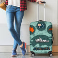 SYDNEY AUSTRALIA LUGGAGE COVER H5-LUGGAGE COVERS-HP Arts-Luggage Covers - SYDNEY AUSTRALIA LUGGAGE COVER D5-Small 18-22 in / 45-55 cm-Vibe Cosy™