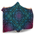 Bohemian Rainbow (Black) - Hooded Blankets-Amaze Style™-placeholder-placeholder-Vibe Cosy™