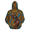 African Zip-Up Hoodie - Africa Black Girl Floral-ALL OVER PRINT ZIP HOODIES-HPArt-Men-S-Blue-Vibe Cosy™