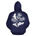 Scottish Flag And Lion All-Over Hoodie-Apparel-HD09-Hoodie-S-Vibe Cosy™