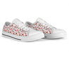 Peonies - White-Amaze Style™-Womens Low Top - Peonies - White-US5.5 (EU36)-Vibe Cosy™