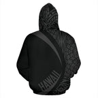 Kanaka Polynesian Tribal Hoodie - Circle Style Gray Color - AH-ALL OVER PRINT HOODIES (P)-Phaethon-Hoodie-S-Vibe Cosy™