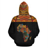 Africa Hoodie - African Pattern Horizontal Style-ALL OVER PRINT HOODIES-HPArt-Men-S-Black-Vibe Cosy™