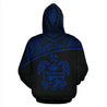 Guam All Over Hoodie - Micronesian Curve Blue Style-ALL OVER PRINT HOODIES-HP Arts-Hoodie-S-Blue-Vibe Cosy™