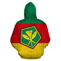 Hawaii Kanaka Flag Hoodie - AH-ALL OVER PRINT ZIP HOODIES (P)-Phaethon-Zip-Up Hoodie-S-Vibe Cosy™