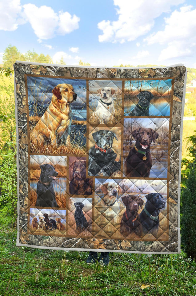 Labrador 3D Quilt AM082002-LAM