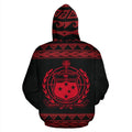 Samoa All Over Hoodie - Black Red Version - BN01-ALL OVER PRINT HOODIES (P)-Phaethon-Hoodie-S-Vibe Cosy™