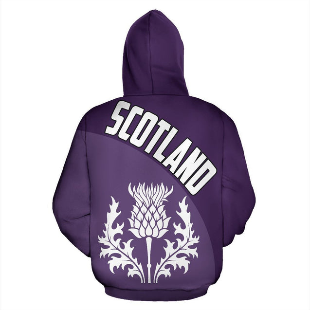 Scotland Hoodie - Wave Flag-Apparel-HD09-Hoodie-S-Vibe Cosy™
