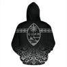 Guam All Over Zip-Up Hoodie - Polynesian Fog-ALL OVER PRINT ZIP-UP HOODIES-HP Arts-Zip-Up Hoodie-S-Black-Vibe Cosy™