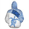 Samoa Hoodie Turtle Mermaid Polynesian White Blue-ALL OVER PRINT HOODIES (P)-Phaethon-Hoodie-S-Vibe Cosy™