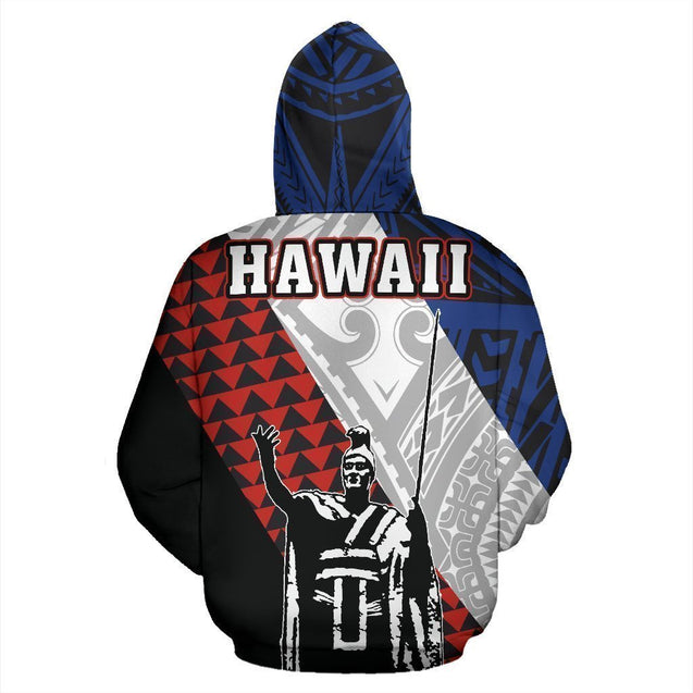 Kanaka King Polynesian Hoodie - AH-ALL OVER PRINT HOODIES (P)-Phaethon-Hoodie-S-Vibe Cosy™