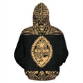 Guam All Over Zip-Up Hoodie - Polynesian Gold Bamboo-ALL OVER PRINT ZIP-UP HOODIES-HP Arts-Zip-Up Hoodie-S-Vibe Cosy™