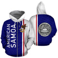 American Samoa All Over Hoodie - Straight PL-Apparel-PL8386-Zipped Hoodie-S-Vibe Cosy™