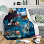US Navy 3D All Over Printed Blanket