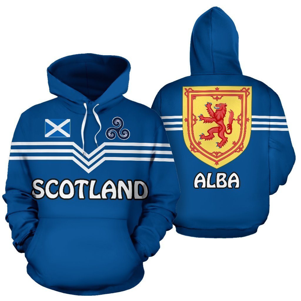 Celtic Nations - Alba Pullover Hoodie A01-Apparel-HD09-Hoodie-S-Vibe Cosy™