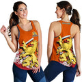 (Holland) Netherlands Lion Special Women's Racerback Tank A7-Apparel-Phaethon-Tank Top-S-Vibe Cosy™