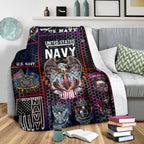 US Navy 3D All Over Printed Blanket