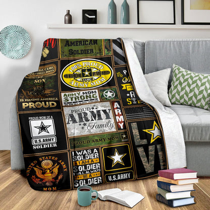US Army 3D All Over Printed Blanket