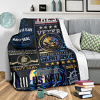 US Navy 3D All Over Printed Blanket