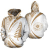 New Zealand Lest We Forget Maori Hoodie Circle Style - Golden J95-Apparel-Khanh Arts-Hoodie-S-Vibe Cosy™