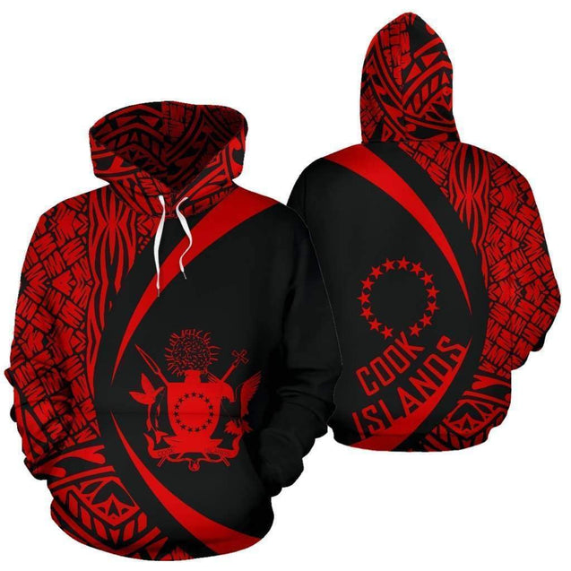 Cook Islands Polynesian Hoodie - Circle Style HC-Apparel-Huyencass-Hoodie-S-Vibe Cosy™