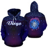 Virgo Zodiac All Over Hoodie NTH140828-Apparel-NTH-Hoodie-S-Vibe Cosy™