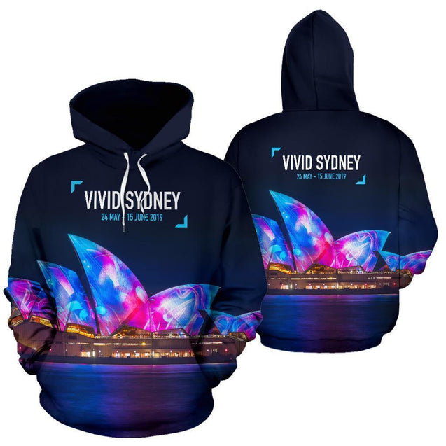 Australia Vivid Sydney 2019 Hoodie- NNK1470-Apparel-PL8386-Zip-up Hoodie-S-Vibe Cosy™