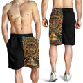 Mexico Aztec Sun Stone Tattoo-Apparel-HP Arts-Shorts-S-Vibe Cosy™