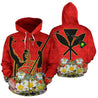 Hawaiian King Polynesian Hoodie - AH J4-Apparel-Phaethon-Zipped Hoodie-S-Vibe Cosy™