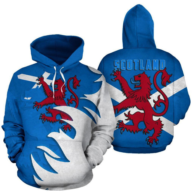 Scottish Lion Armor 3D All Over Printed Shirts for Men and Women TT200204-Apparel-TT-Hoodie-S-Vibe Cosy™